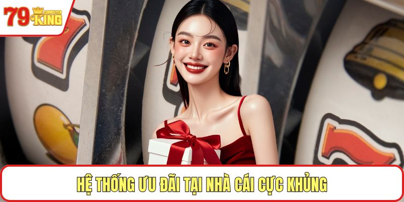 Hệ thống ưu đãi tại nhà cái cực khủng  